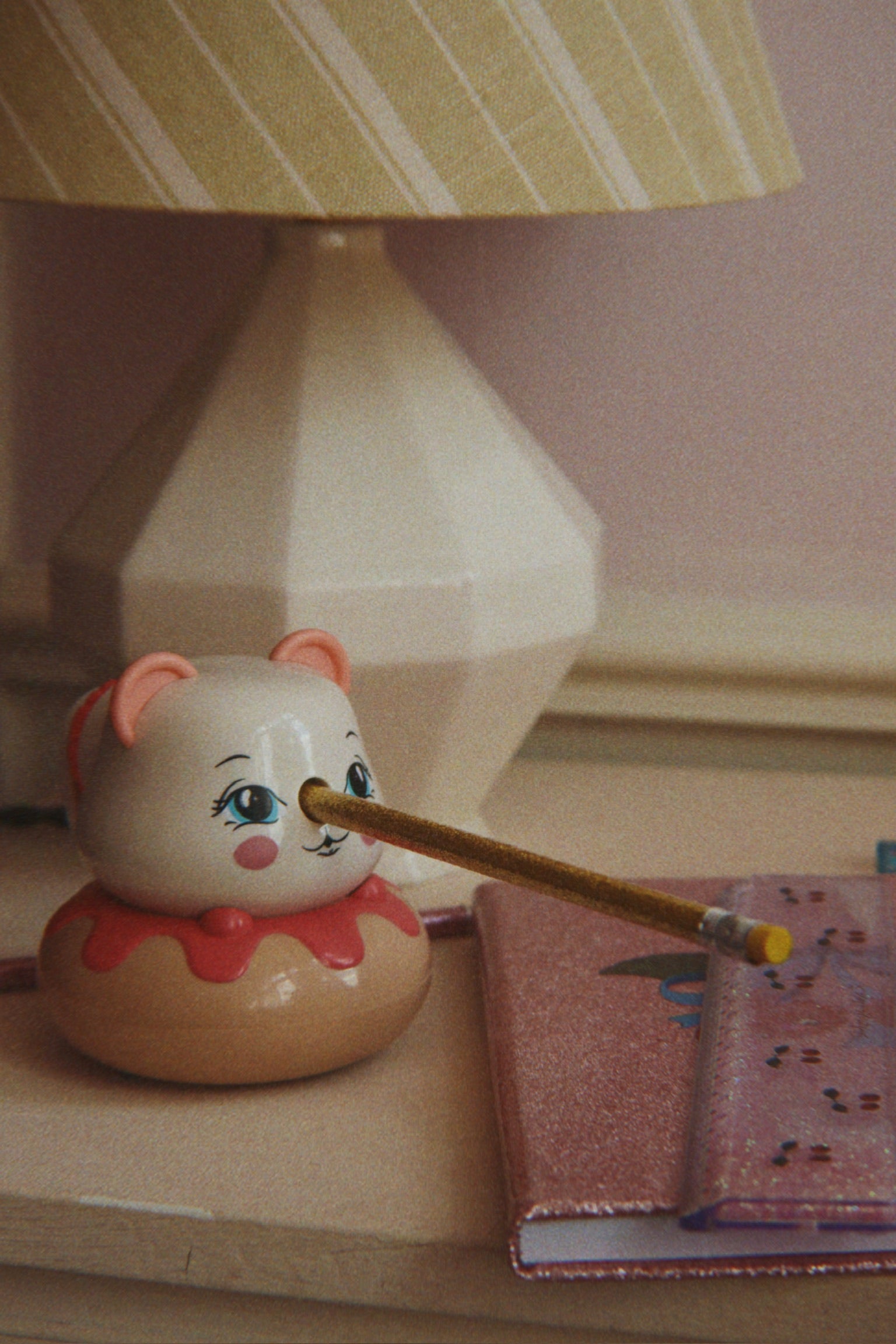 konges slojd teddy twister pencil sharpener (pre order)