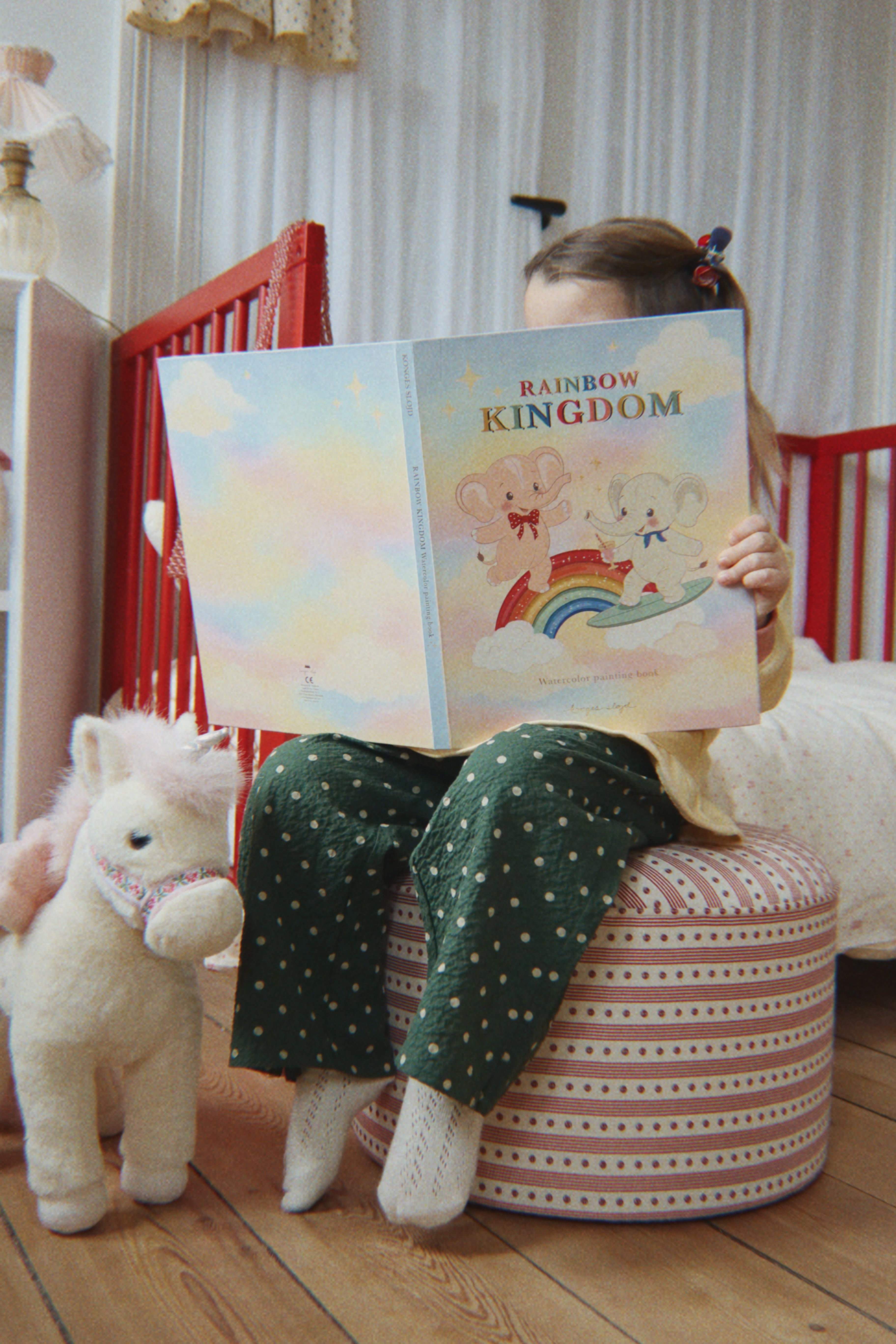 konges slojd rainbow watercolour book (pre order)