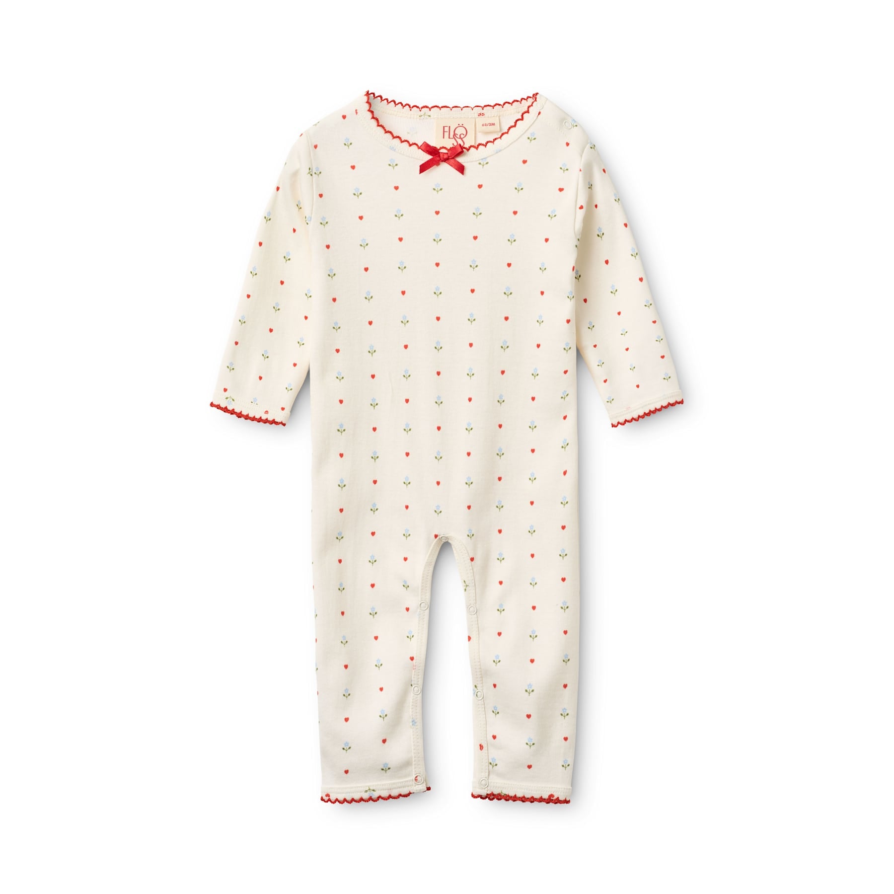 flöss fresa onesie - blue violet - pre order
