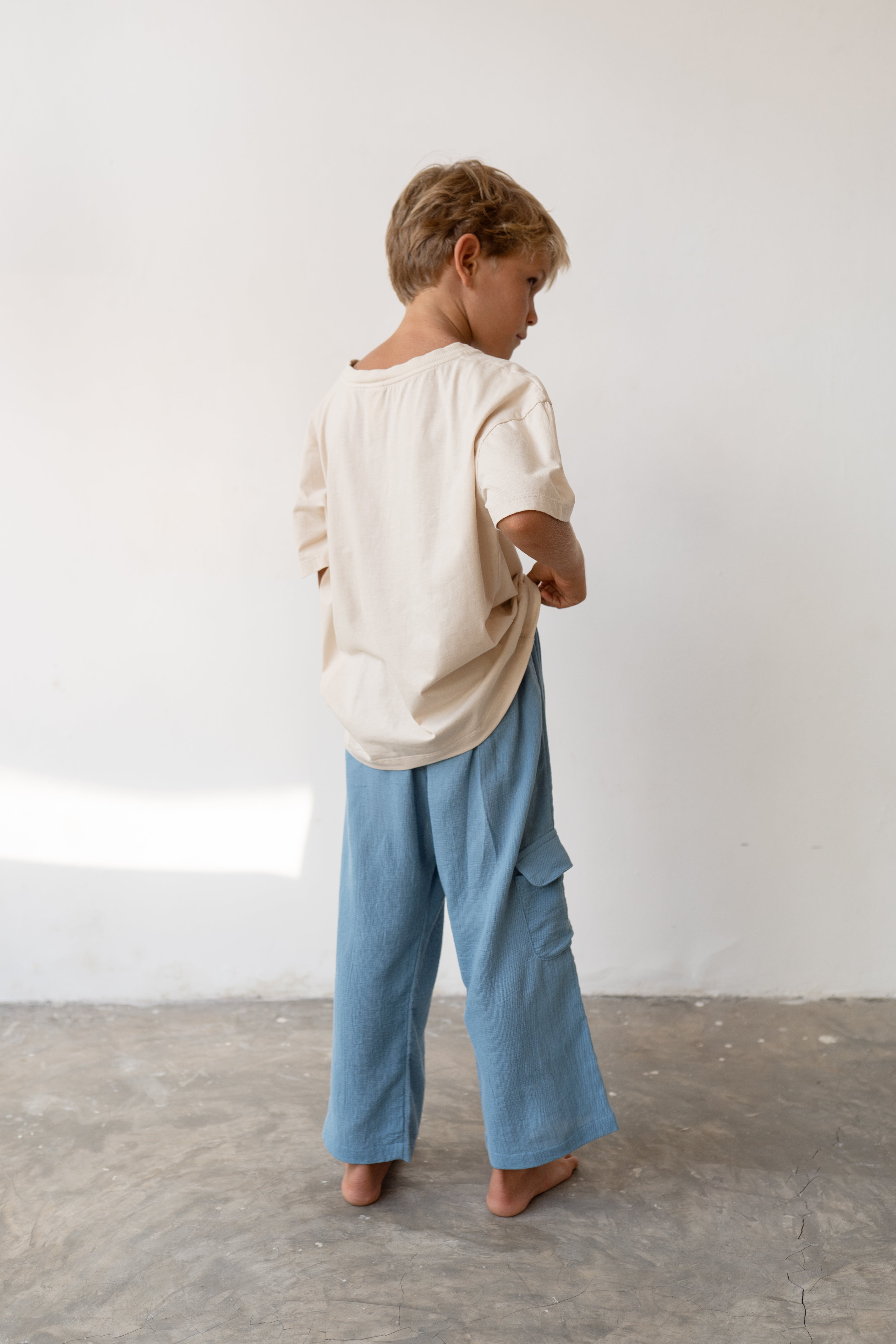 illoura the label hennie pants - cornflower