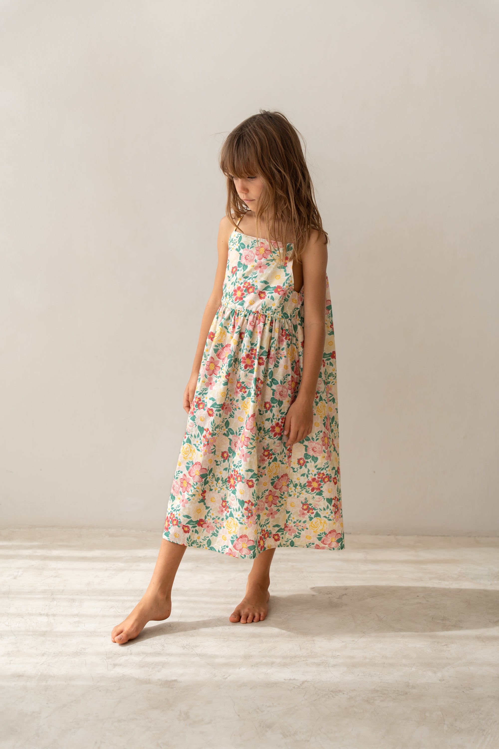illoura the label field dress - garden floral
