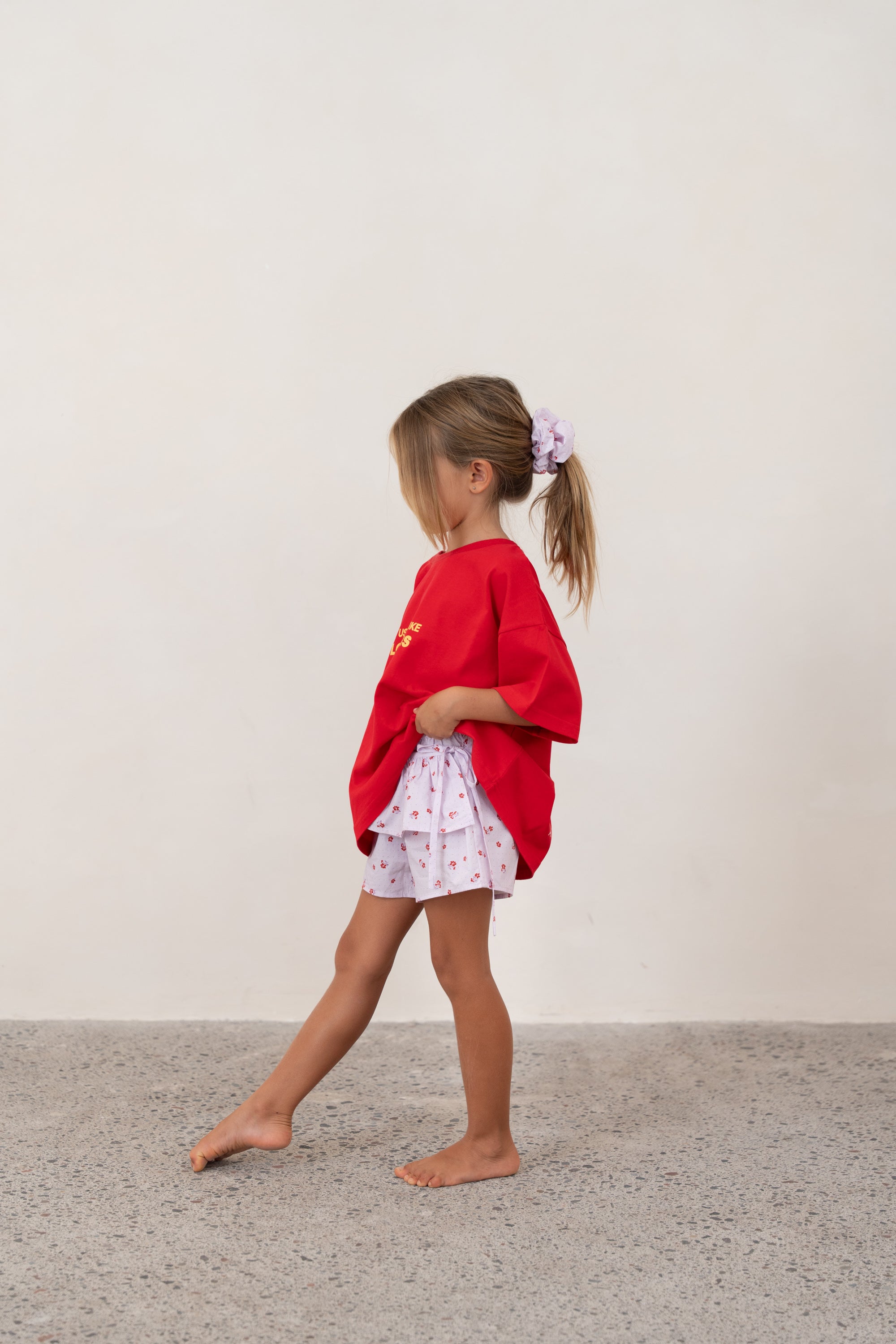 illoura the label ivy skort - ditsy meadow (pre order)