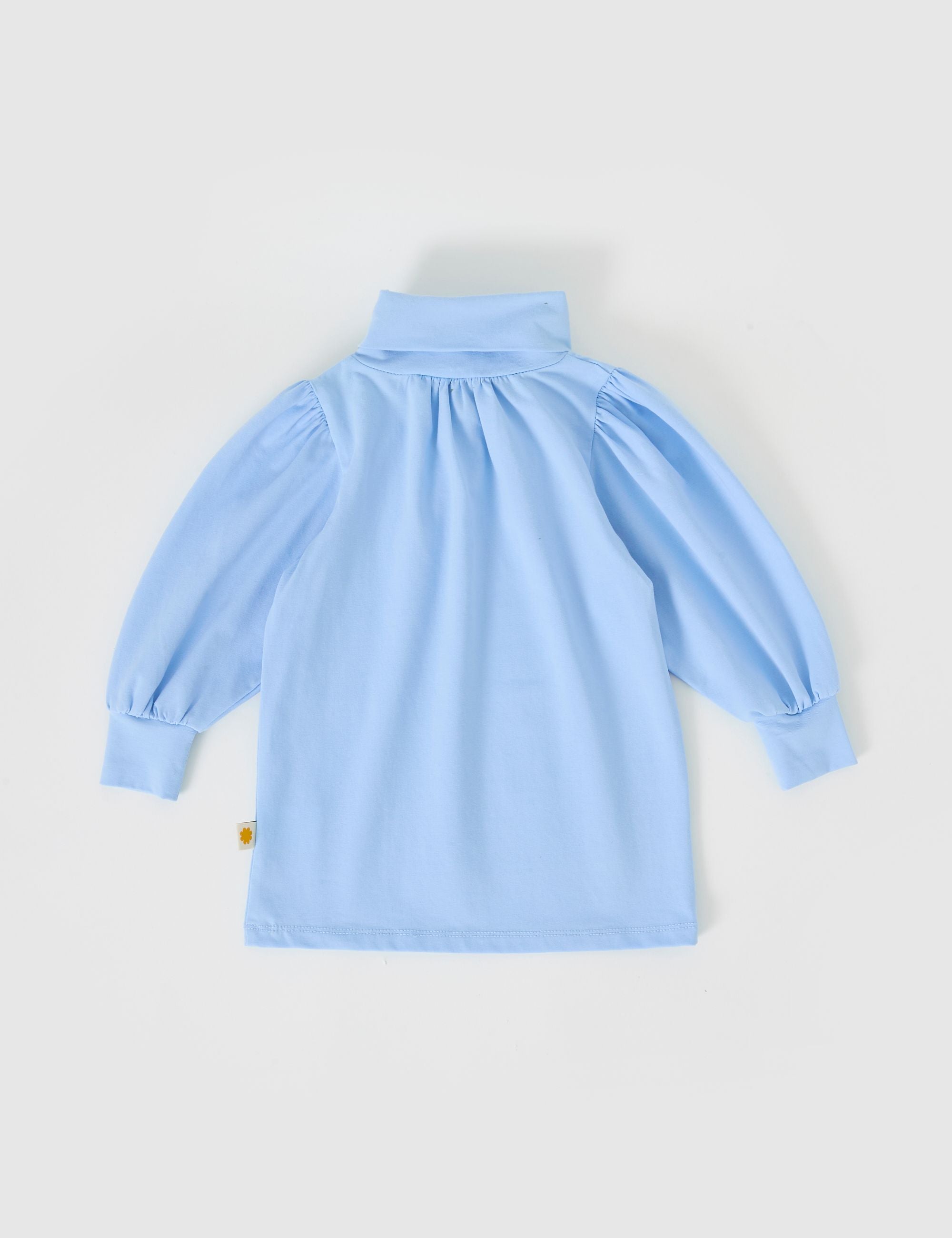 goldie + ace sophia embroidered puff sleeve skivvy