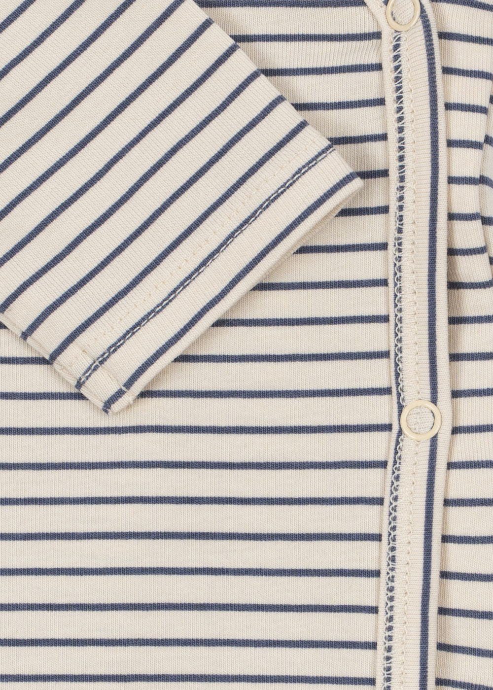 konges slojd basic ls newborn body gots - stripe como (pre order)