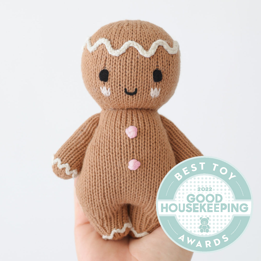 cuddle + kind baby gingerbread - powder pink