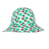 acorn kids strawberry wide brim reversible sun hat