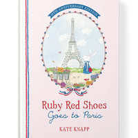 book - ruby red shoes goes to paris 10th anniv edition