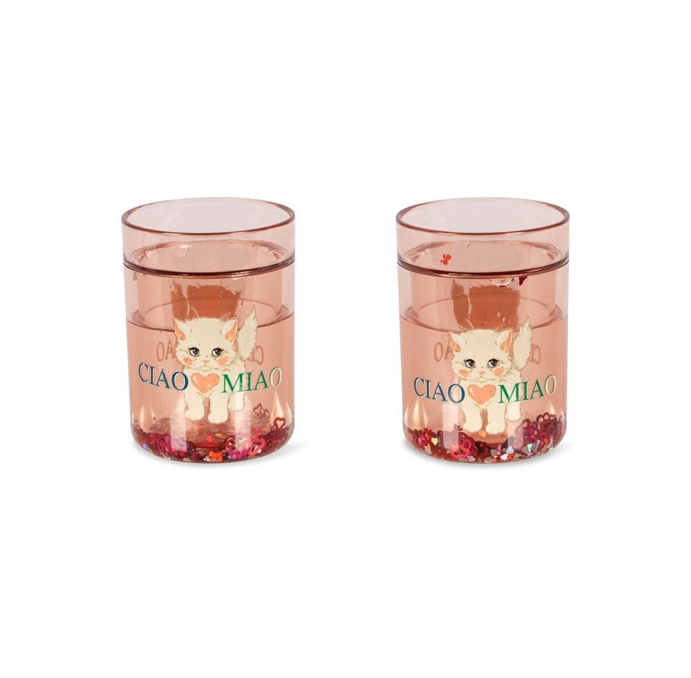 konges slojd 2 pack glitter cups - ciao miao