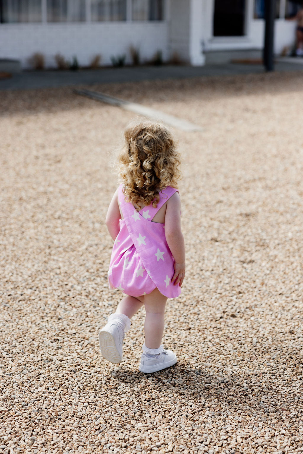 sunday siblings mackenzie dress + bloomers - pink