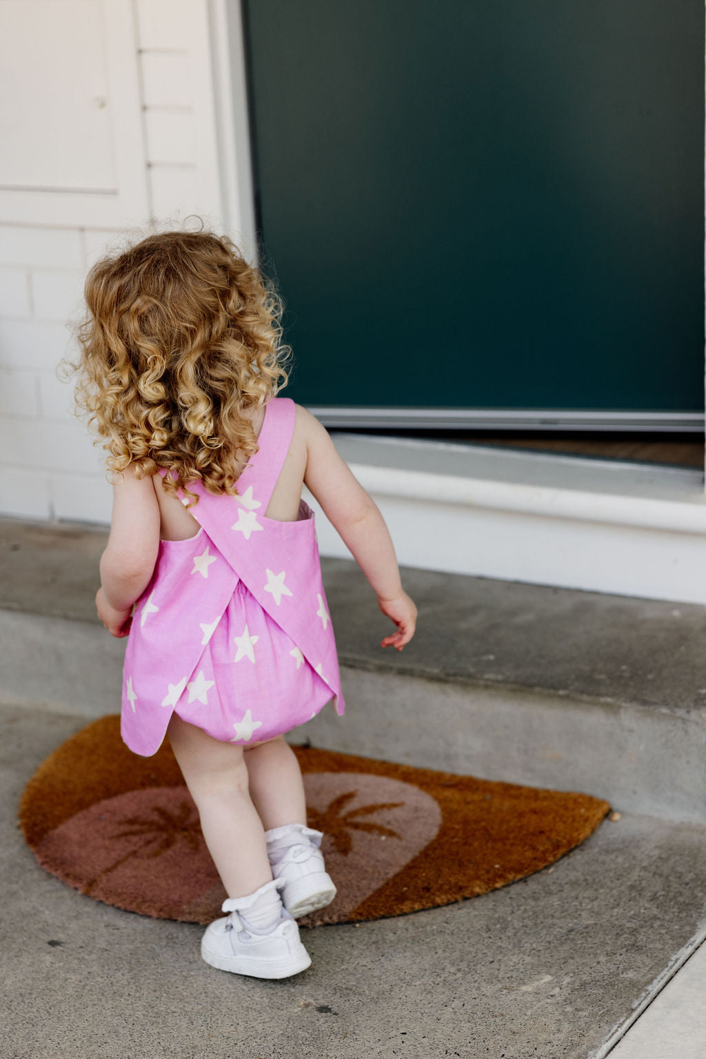 sunday siblings mackenzie dress + bloomers - pink