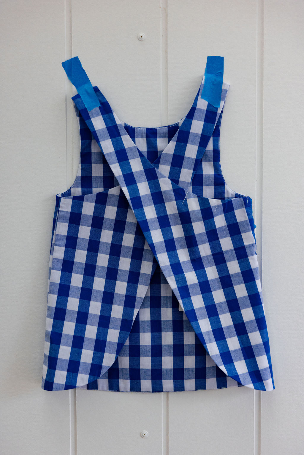 sunday siblings mackenzie dress + bloomers - gingham