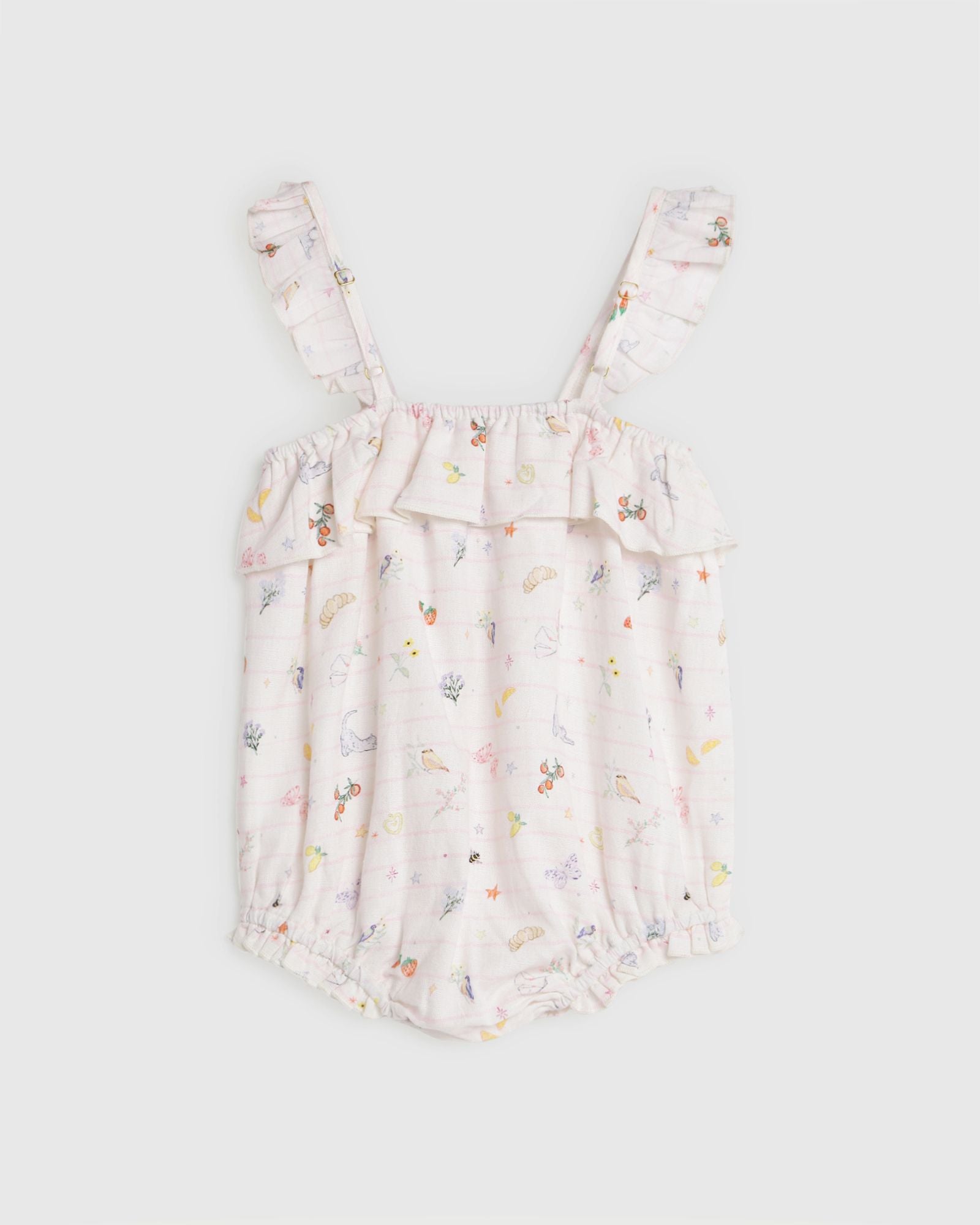 alex & ant cora playsuit - nature sketch