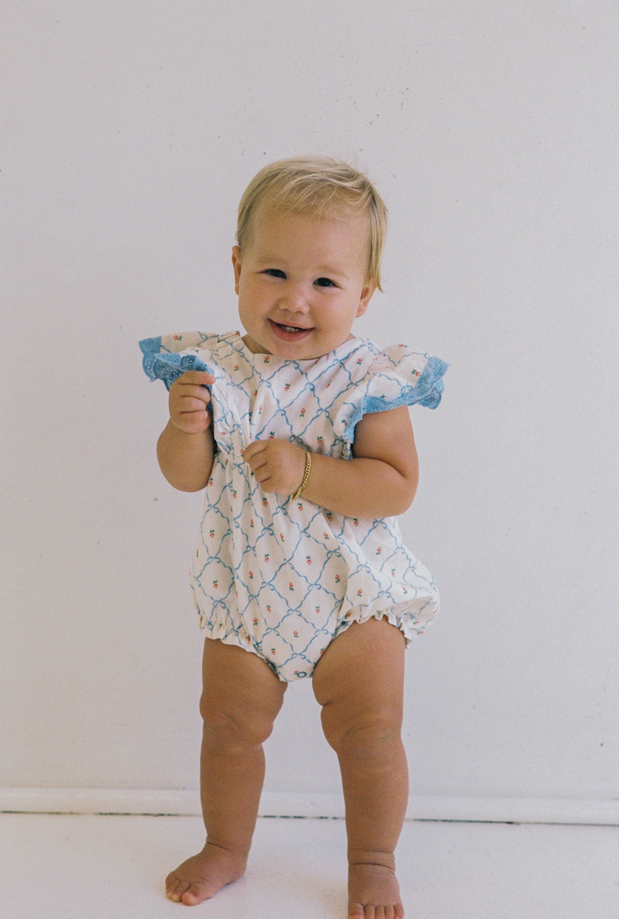 juni jnr tamia romper - bows