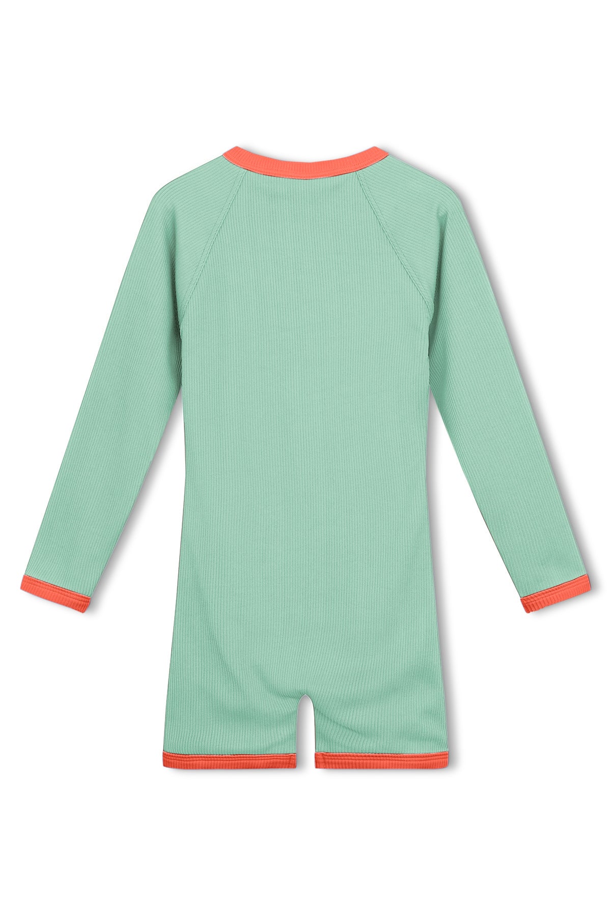 zulu & zephyr mini rib surf suit - turquoise