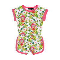 rock your baby dolly romper - floral