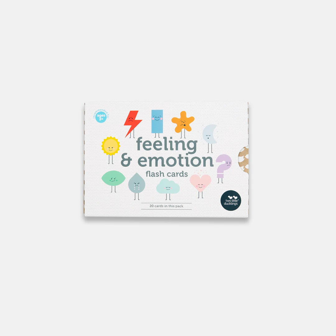 two little ducklings flash cards - feeling and emotion