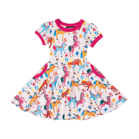 rock your baby parade ringer waisted dress