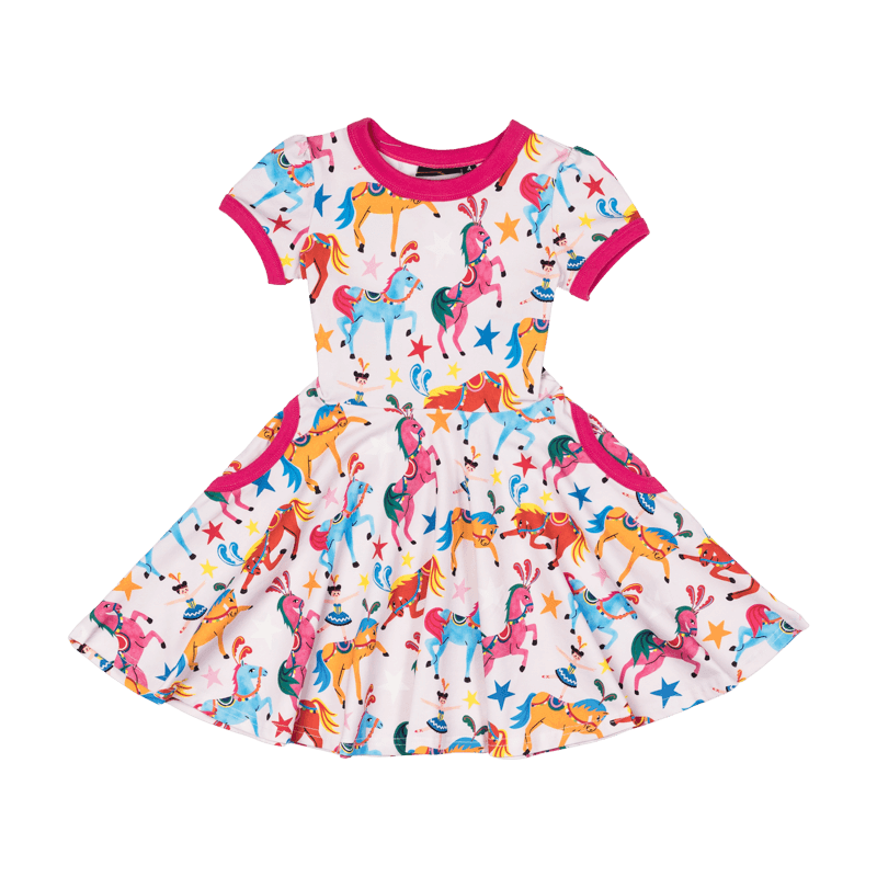 rock your baby parade ringer waisted dress