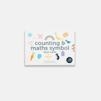 two little ducklings flash cards - counting and math symbol