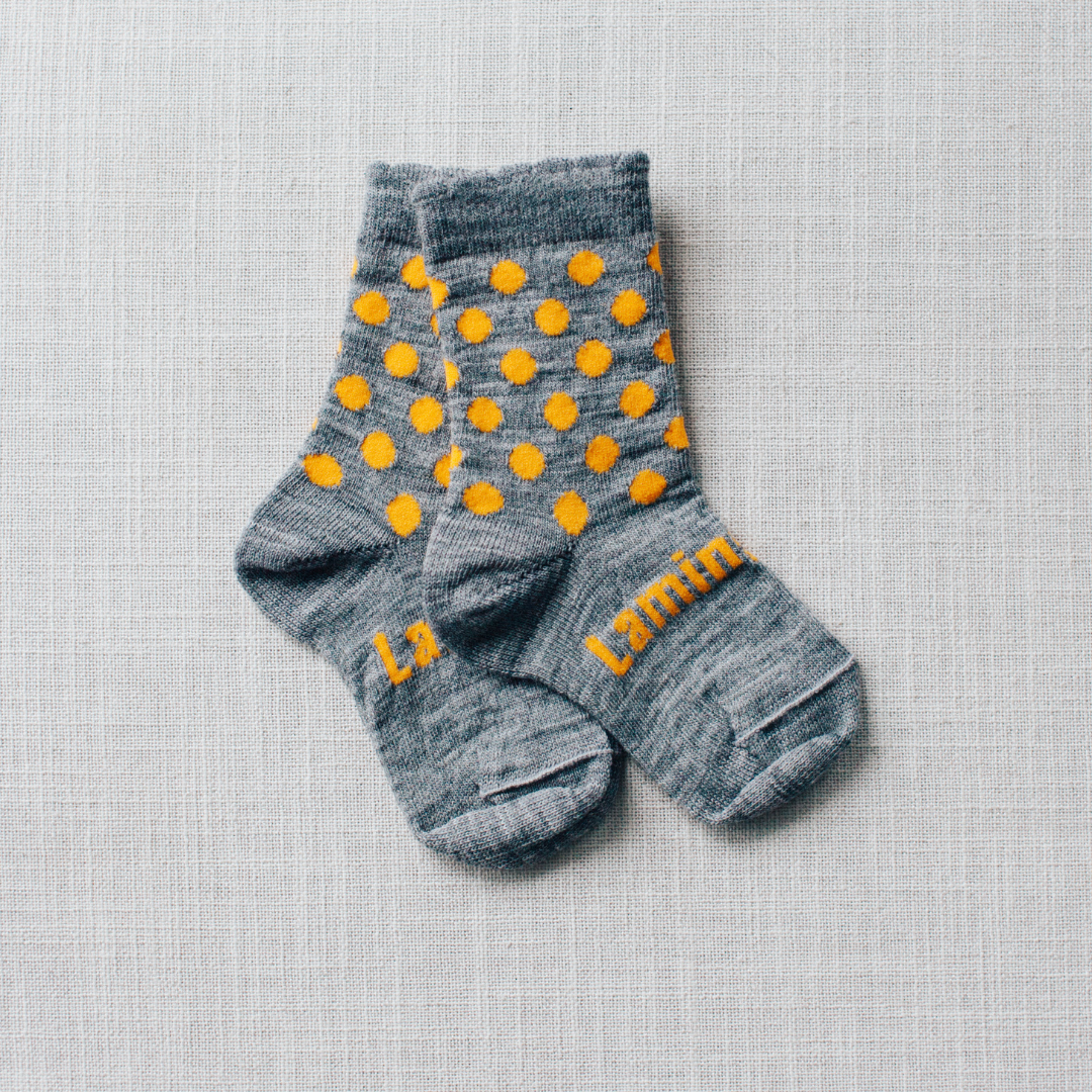 lamington merino wool baby crew socks - bay - freddie the rat kids boutique