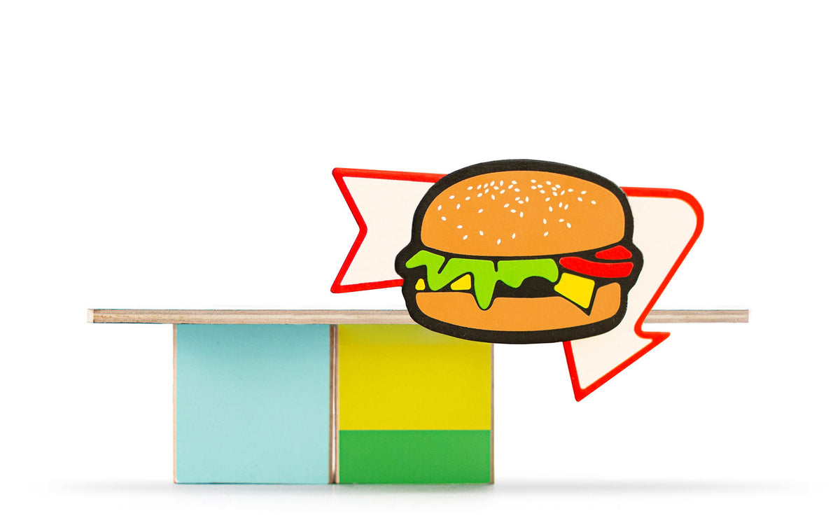 candylab burger food shack - freddie the rat kids boutique