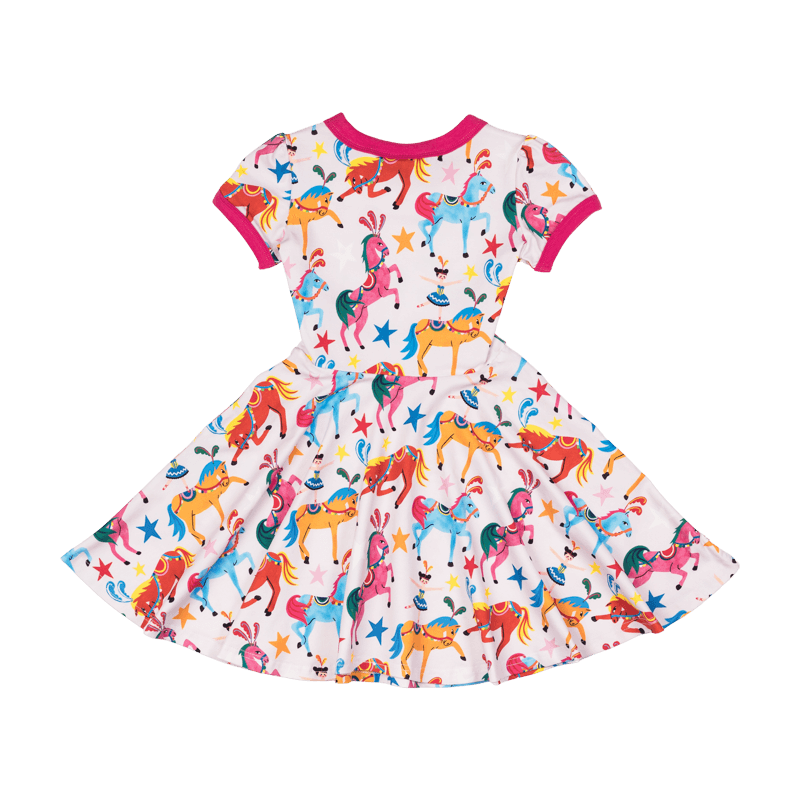 rock your baby parade ringer waisted dress