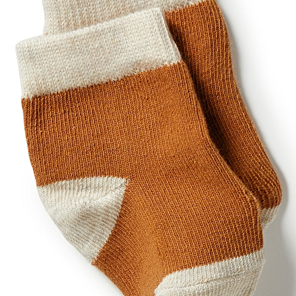 wilson + frenchy 3 pack baby socks - spice / blush / oatmeal